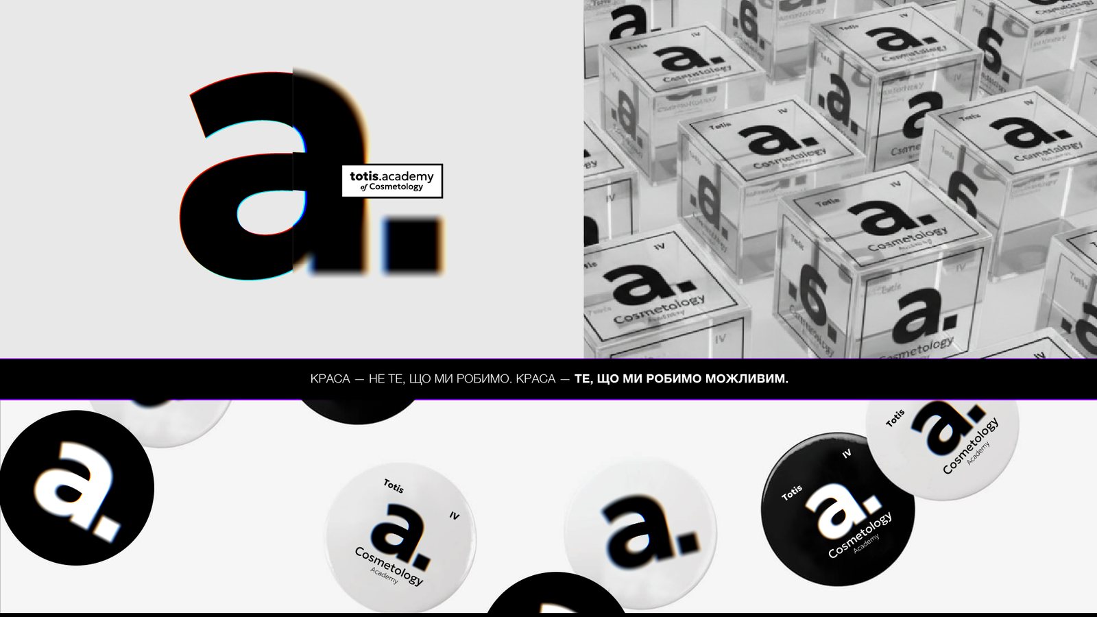 Totis Academy — скляні куби