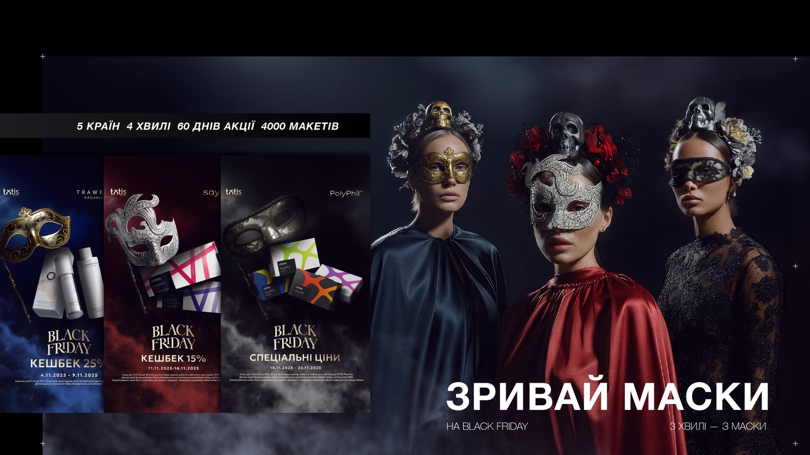 Black Friday — Зривай маски